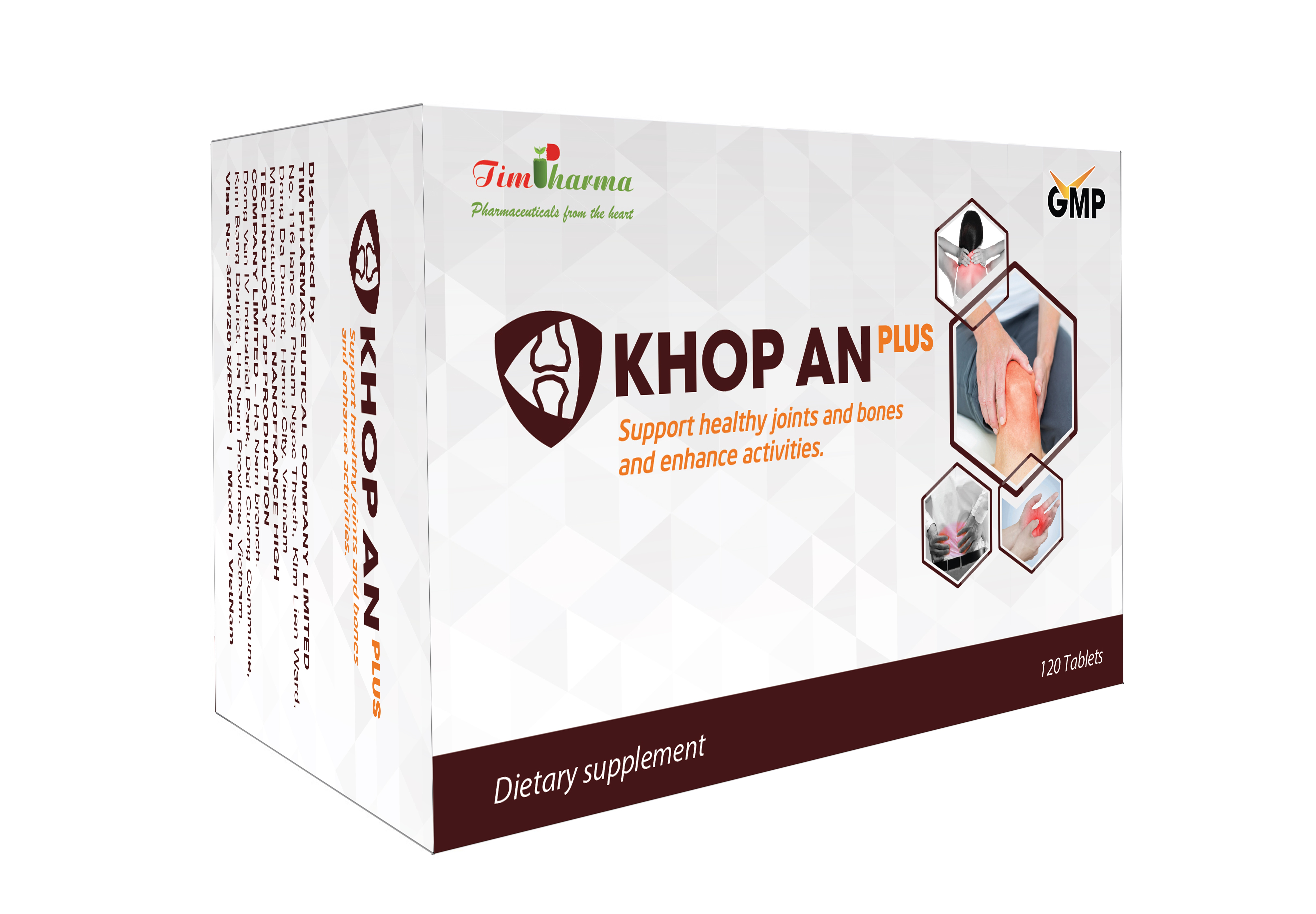 KHOP AN PLUS – Apoyar huesos y articulaciones sanos, mejorar el movimiento