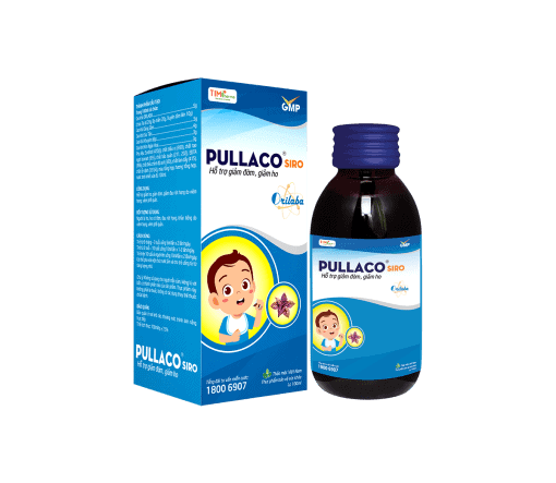 TPBVSK PULLACO SIRO – Hỗ trợ giảm ho, giảm đờm, giảm đau rát họng do viêm họng, viêm phế quản